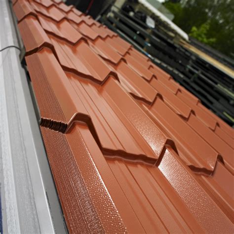 how to fix metal box profile roofing sheets|tile effect roof cladding sheets.